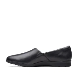 Clarks Women's Jenette Grace Black Flat Ballets image 3