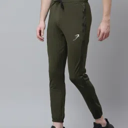 FUAARK Olive Slim Fit Sports Joggers image 3