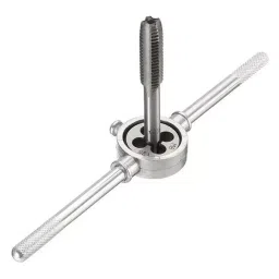 uptodateprouducts Tap and Die Set Masonry 3 to 12 mm Dia. Chrome Finish High-Quality Steel (Set of 40 Pcs) image 3