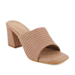 Scentra Women's SPAIN Tan Casual Sandals image 3