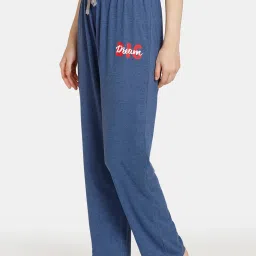 Rosaline by Zivame Blue & Pink Pyjamas - Pack of 2 image 3