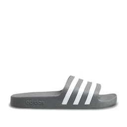 Adidas Men's ADILETTE AQUA Grey Slides image 2