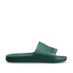 Adidas Men's AQUO Green Slides image 2