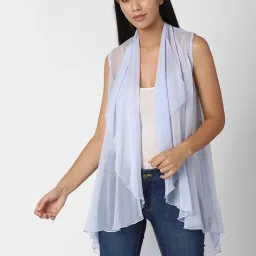 Forever 21 Blue Printed Jacket image 1