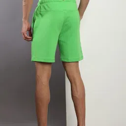 Tommy Hilfiger Spring Lime Cotton Regular Fit Shorts image 2
