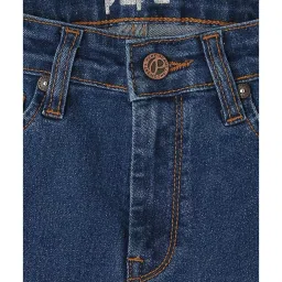 Pepe Jeans Girls Blue Solid Jeans image 3