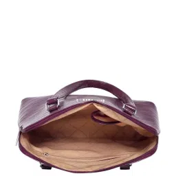 Lino Perros Maroon Textured Medium Shoulder Bag image 3