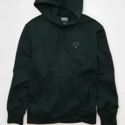 American Eagle Green Regular Fit Hoodie image 4