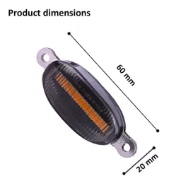 Allextreme Front Bumper Warning Insert Car Grill LED Lamp for Cars, Trucks, SUV , EX4CG9L (Pack of 4) image 3