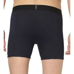 UnderJeans by Spykar Navy Trunks - Pack of 2 image 2