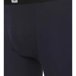UnderJeans by Spykar Navy Trunks - Pack of 2 image 4