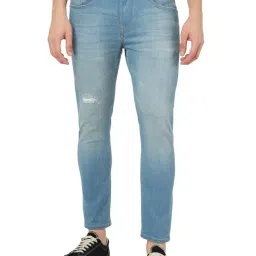 JadeBlue Sky Blue Slim Fit Distressed Jeans-picture-45