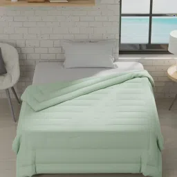 Nautica Signature Olive Microfibre Single Comforter image 2