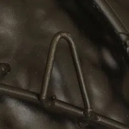 vedas Mystic Indiana Orange-Coloured & Brown Textured Metal Ena Flower Wall Decor image 3