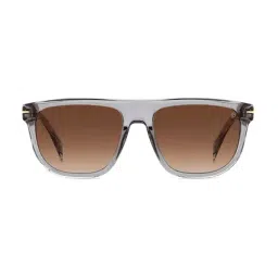 DAVID BECKHAM Brown Square Sunglasess For Men image 2