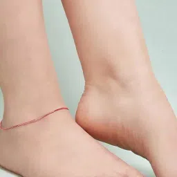 Zavya 92.5 Sterling Silver Anklet for Women in Rose Gold-Plating-picture-35
