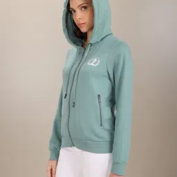 U.S. Polo Assn. Green Front-Open Sweatshirt image 3