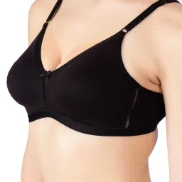 Floret Multicolor Non Wired Non Padded T-Shirt Bra (Pack Of 3) image 4