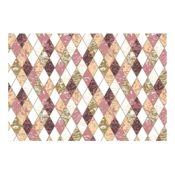 BELLA CASA Genteel Floral Red & Yellow 180 TC Plain King Bedsheet with 2 Pillow Covers image 5