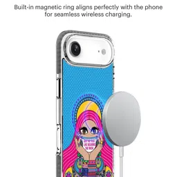 DailyObjects Quirky Printed iPhone Air Back Case Mobile Accessories image 4