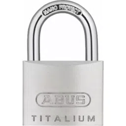 ABUS 64TI Key Weatherproof Titanium Weatherproof Padlock 6.5 mm Shackle 40 mm Body, 64TI/40-picture-10