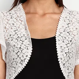 Espresso Women Front Open Shrug image 5