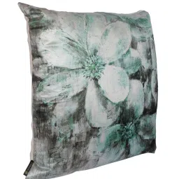 Romee Green & Brown Velvet Cushion Covers (60 x 60 cm) - Set of 2 image 3