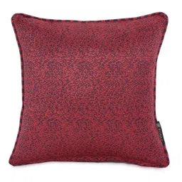 Romee Maroon & Navy Polyester Cushion Covers (40 x 40 cm) - Set of 5 image 2