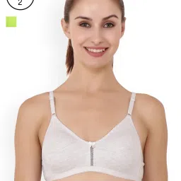 Floret Multicolor Non Wired Non Padded T-Shirt Bra (Pack Of 2) image 2