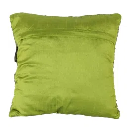 Romee Green Polyester Cushion Covers (40 x 40 cm) - Set of 2 image 3