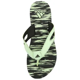 Adidas Women's Ozor III Lime Green Flip Flops image 3