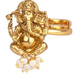 JFL - JEWELLERY FOR LESS Gold-Plated Copper Jewellery Set image 5