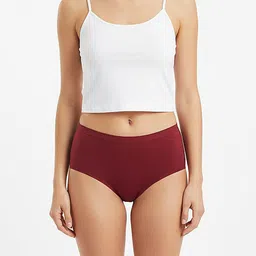 FiveFlag Pack Of 3 Combed Cotton Mid-Rise Hipster Briefs image 4