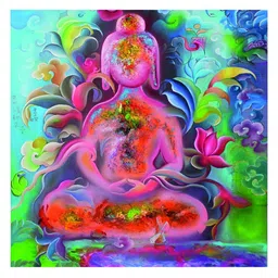 Inephos Green & Pink Religious Wall Art-picture-23