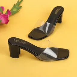 Truffle Collection Women's Black Casual Sandals-picture-25