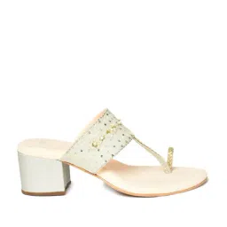 W Women's Green Toe Ring Sandals-picture-20