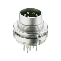 LUMBERG CIRCULAR CONNECTOR, 5POS, RCPT, PANEL, 0316 05-picture-40