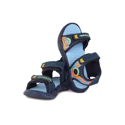 DRACKFOOT Boys Blue Synthetic Slip-On Comfort Sandals image 1