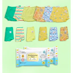 SuperBottoms  12 Padded Underwear + 2 Xtrahydrating Wipes-40 Pack|3X Thicker Premium Wet Wipes|98% Pure Water|Potty Training Pants|3-Layers Of Padding&Superdryfeel Layer|Pull-Up Style-Size 2(2y - 3y)-picture-16
