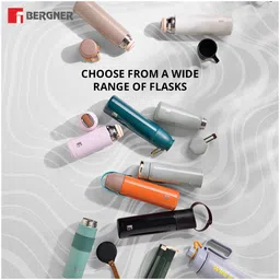 Bergner Walking Thermosteel Hot & Cold Flask, 500 ml, Green image 2