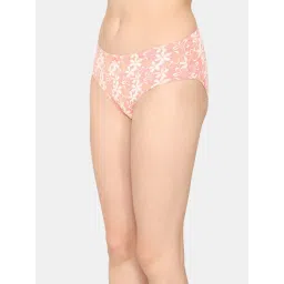 Zivame Assorted Color Printed Hipster Panties - Pack Of 5 image 3