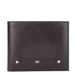 Tommy Hilfiger Crew Brown Formal Leather Bi-Fold Wallet for Men-image-35