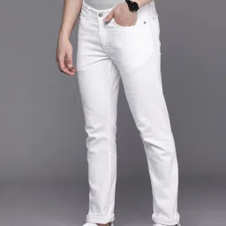 Allen Solly Jeans White Skinny Fit Jeans image 3