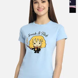 Dreambe Women Typography Printed T-shirt-picture-35