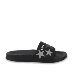 WELCOME Women W STAR Black Slides image 2