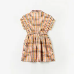 Fame Forever by Lifestyle Kids Multi Checks Regular Fit Dress image 2