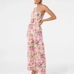 Forever New Multicolor Blended Floral Print Jumpsuit image 3