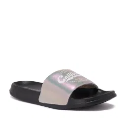 Forever Glam by Pantaloons Women White Slides image 2