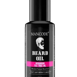 Mancode Beard Oil - Geranium & Tea Tree Oil - 60 ml-image-72