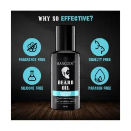 Mancode Beard Oil - Cedar Wood & Rose Mary - 60 ml image 5